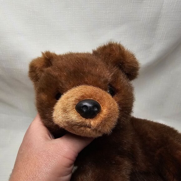 Vintage 1995 Beanie Baby Stuffed Brown Bear Plushie Plush - Picture 4 of 13